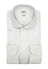 Camicia Business Cotone Zephir Bianca - Vista Completa - Camicie di Cotone Italiano - Gest — Camicia Gest