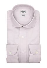 Camicia Popeline 120 Rosa - Vista Completa - Camicie di Cotone Italiano - Gest — Camicia Gest