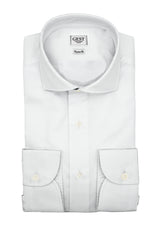 Camicia Business Eco Cotone Zephir Bianca - Vista Completa - Camicie di Cotone Italiano - Gest — Camicia Gest