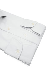 Camicia Lino Voile Zephir Bianca - Dettaglio Tessuto - Acquisto Camicie Online - Gest — Camicia Gest