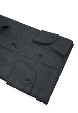 Camicia Business Cotone Zephir Medea Nero - Dettaglio Tessuto - Acquisto Camicie Online - Gest — Camicia Gest