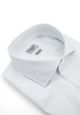 Camicia Business Cotone Zephir Medea Bianco - Vista Frontale - Camicia Cotone Italiano - Gest Camiceria Online — Camicia Gest