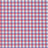Camicia Cotone Zephir a Quadri Azzurro Rosso - Vista Laterale - Camicia su Misura - Gest Cotone Italiano — Camicia Gest