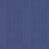 Camicia Cotone Chambray Super a Righe Azzurro e Rosa - Vista Laterale - Camicia su Misura - Gest Cotone Italiano — Camicia Gest