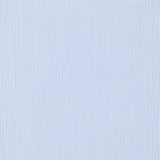 Camicia Piumino In Pregiato Cotone Egiziano Giza 87 Azzurra A Quadri - Vista Laterale - Camicia su Misura - Gest Cotone It... — Camicia Gest