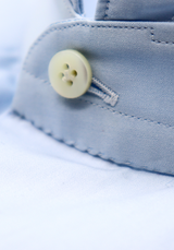 Camicia Gest 100% Cotone Italiano - Dettaglio Colletto - Camiceria Online - Cotone Italiano Made in Italy — Camicia Gest