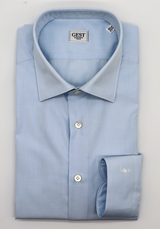 Camicia Gest 100% Cotone Italiano - Vista Laterale - Camicia su Misura - Gest Cotone Italiano — Camicia Gest