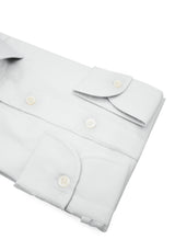 Camicia Comfort TP2 Stretch Popeline Bianca - Dettaglio Tessuto - Acquisto Camicie Online - Gest — Camicia Gest