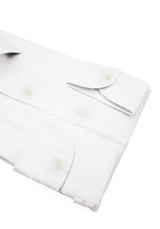 Camicia Piumino Twill In Pregiato Cotone Egiziano Giza 87 Rosa - Dettaglio Tessuto - Acquisto Camicie Online - Gest — Camicia Gest