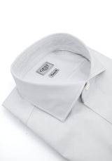 Camicia Piumino In Pregiato Cotone Egiziano Ghiaccio - Vista Frontale - Camicia Cotone Italiano - Gest Camiceria Online — Camicia Gest