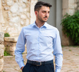 Camicia Gest 100% Cotone Italiano - Vista Frontale - Camicia Cotone Italiano - Gest Camiceria Online — Camicia Gest