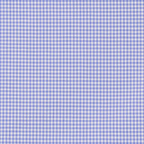 Camicia Cotone Zephir a Quadretti Blu - Vista Laterale - Camicia su Misura - Gest Cotone Italiano — Camicia Gest