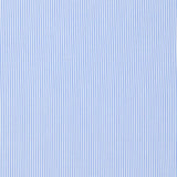 Camicia Super Piumino In Pregiato Cotone Egiziano Giza 87 A Righe - Vista Laterale - Camicia su Misura - Gest Cotone Italiano — Camicia Gest